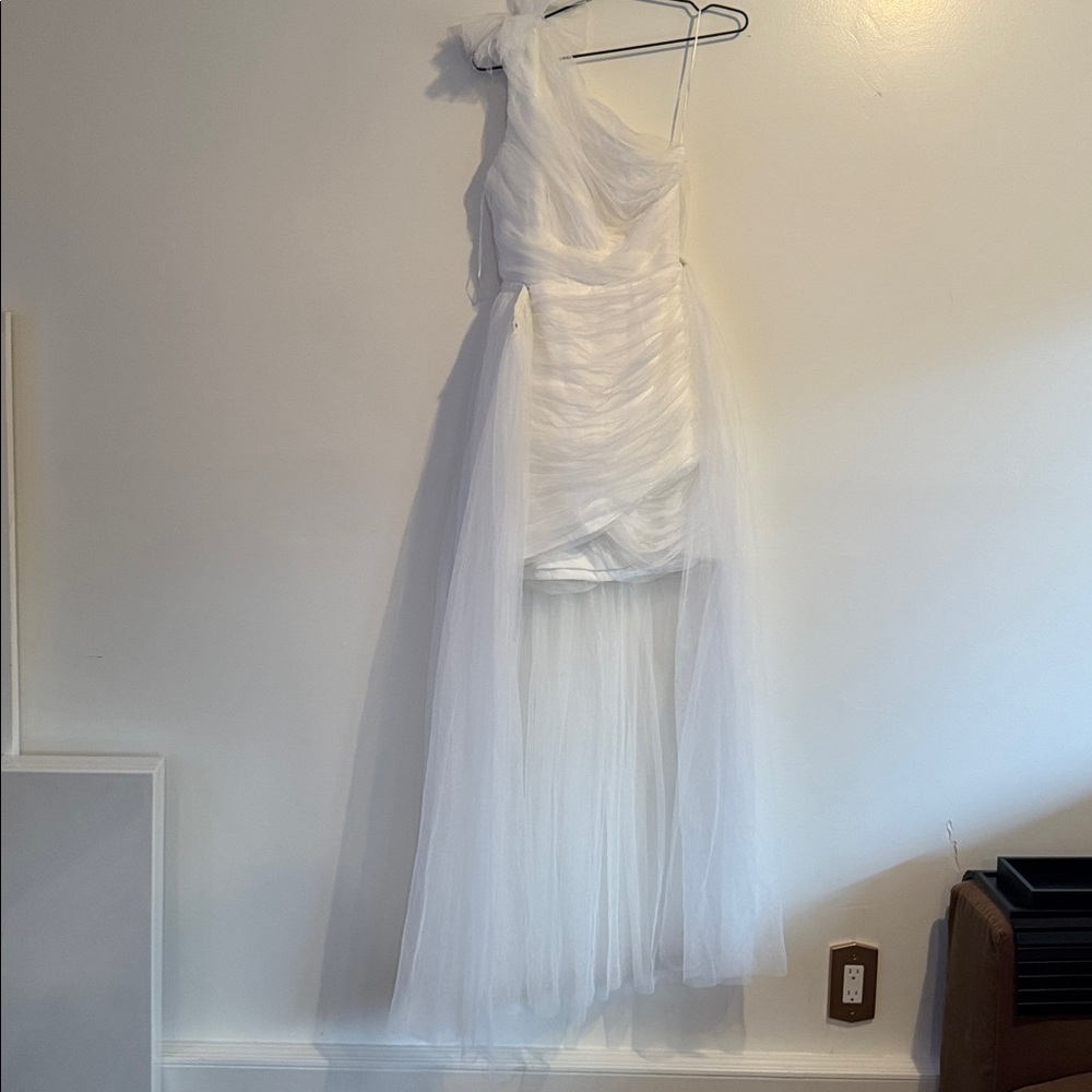 NWT SAU LEE Sidney Dress in White size 6 - Picture 2 of 7
